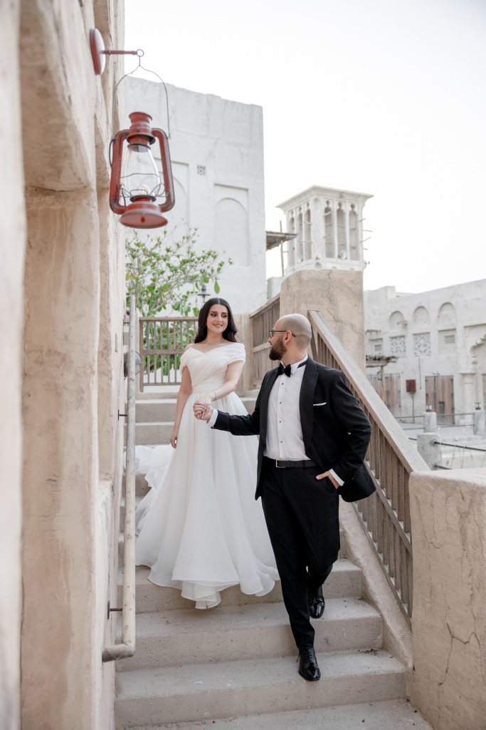 Wedding photoshoot in Al Seef