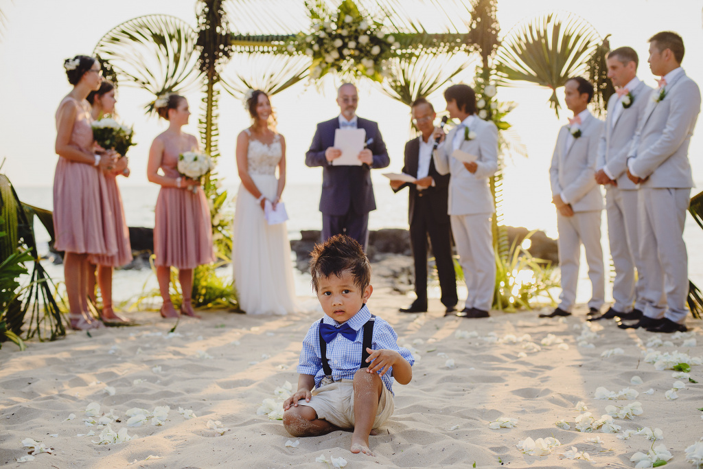 Wedding on the island