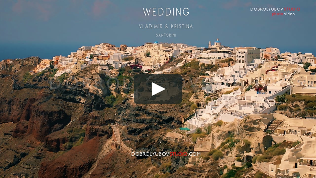 WEDDING V & K (SANTORINI, GREECE)