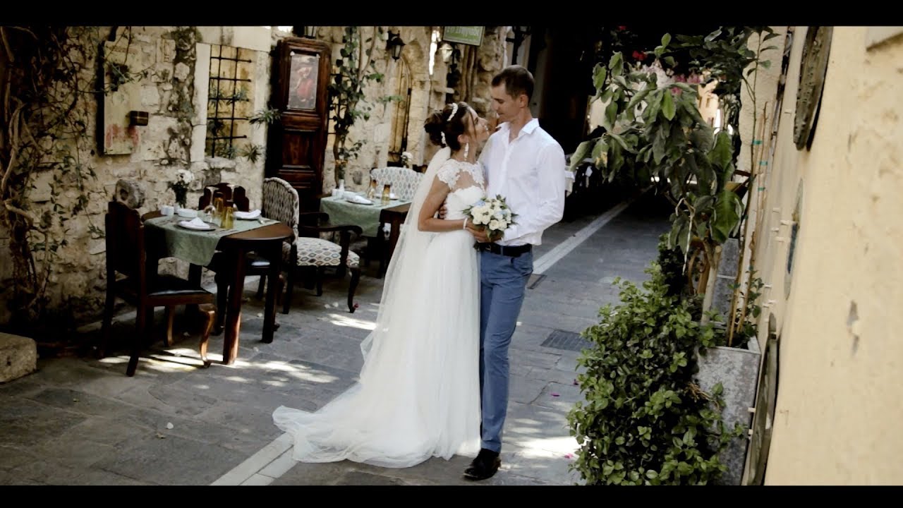 Свадьба в Греции на Крите. Свадебный клип