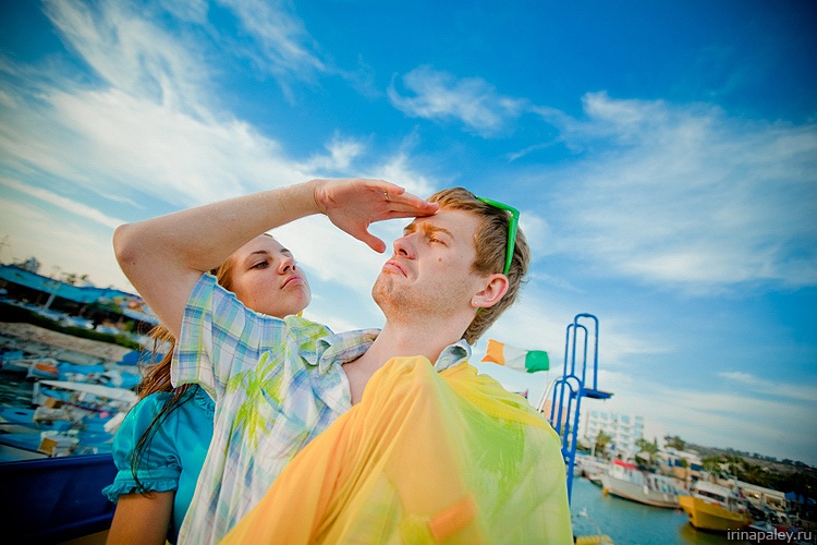YeS!  Алина и Андрей на желтой субмарине :), Кипр, Фотограф Ирина Палей, #41405