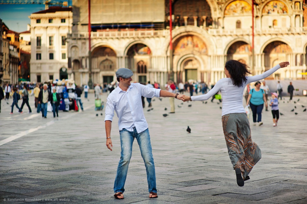Романтическая прогулка в Венеции, Италия, Фотограф Константин Корешков, #71283
