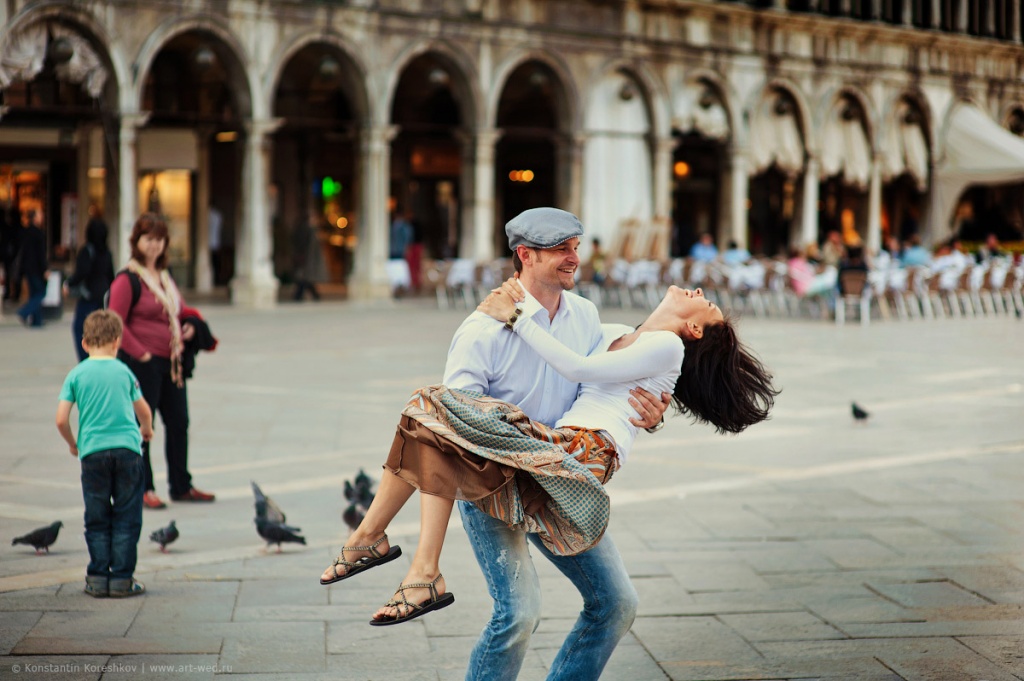 Романтическая прогулка в Венеции, Италия, Фотограф Константин Корешков, #71282