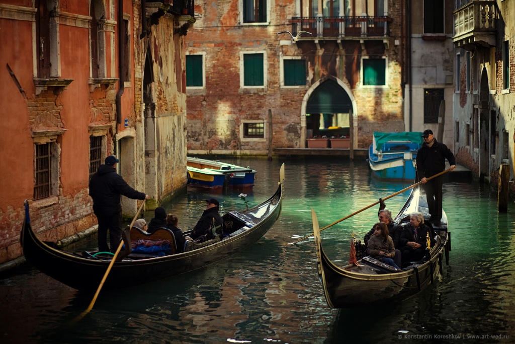 Романтическая прогулка в Венеции, Италия, Фотограф Константин Корешков, #71269
