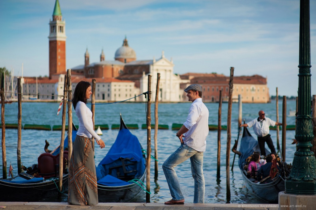 Романтическая прогулка в Венеции, Италия, Фотограф Константин Корешков, #71286