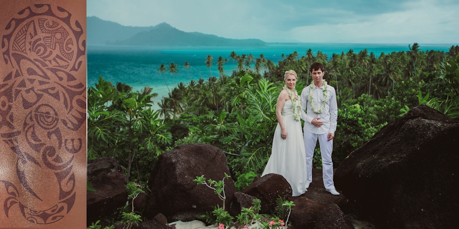 Свадьба на Бора Бора, Французская Полинезия, Фотограф Екатерина Мухина, #64083