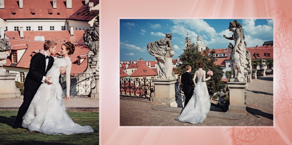 Свадьба в Праге, Вртбовские сады, Чехия, Фотограф Екатерина Мухина, #74294