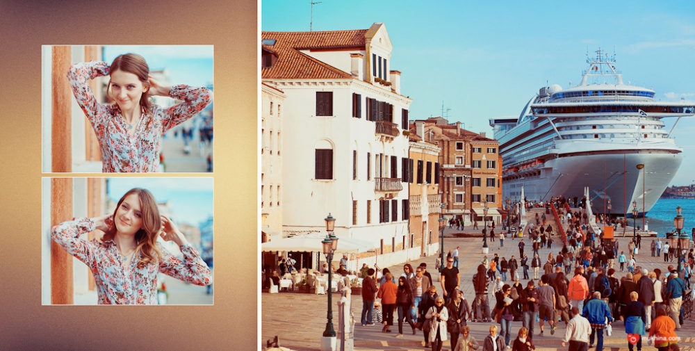 Альбом со свадьбы в Венеции, Италия, Фотограф Екатерина Мухина, #24528