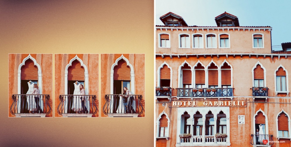Альбом со свадьбы в Венеции, Италия, Фотограф Екатерина Мухина, #24529