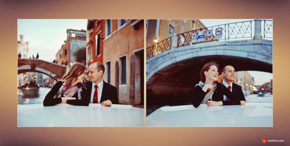 Альбом со свадьбы в Венеции, Италия, Фотограф Екатерина Мухина, #24536