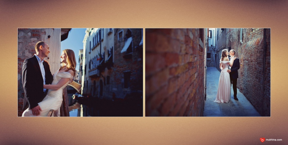 Альбом со свадьбы в Венеции, Италия, Фотограф Екатерина Мухина, #24548