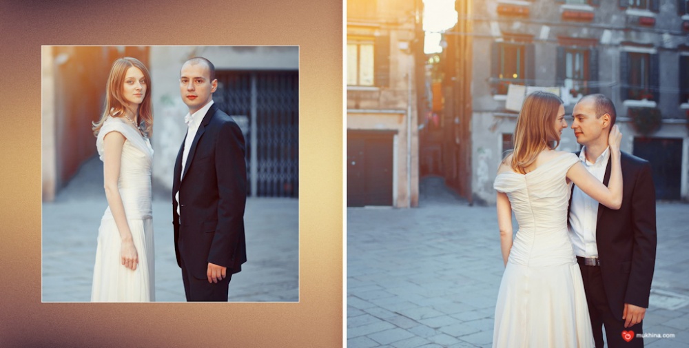 Альбом со свадьбы в Венеции, Италия, Фотограф Екатерина Мухина, #24551