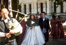 Свадебное видео во Франции: Крис и Шерил // Шато Шалей