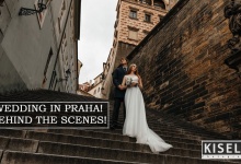 Свадебная фотосессия в Праге, бэкстейдж
