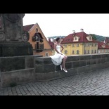 Prague Running Bride