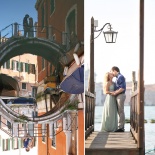 Lovestory. Venice.