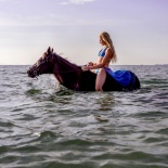 На лошадях по пляжу Камбоджа