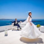 Идеальная свадьба на Санторини