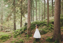 Daniele & Veronika |Boho-gypsy wedding in Italian Alps