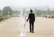 Свадебная съемка во время потопа в Париже!