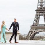 Фотосессия годовщины свадьбы в Париже для Drew & Stefani