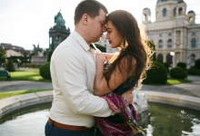 Кристина и Алексей. Love story в вечерней Вене
