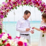 Свадьба на Самуи - свадебная церемония на пляже