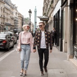 Александр и Юлия -  love story фотосессия в Париже