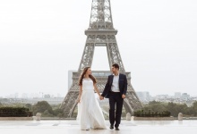 Кристина и Михаил - свадебная фотосессия в Париже