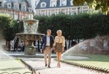 Андре и Анастасия - удивительная love story фотосессия в Париже летом