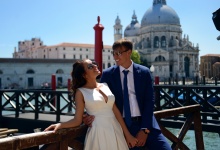 Свадебная фотосессия в Венеции
