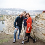 Семейная прогулка в Праге на Вышеграде