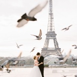 Свадебная прогулка в Париже