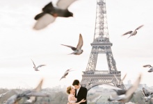 Свадебная прогулка в Париже