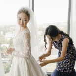 Стильная свадьба Владимира и Салтанат в Алматы