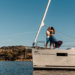 Мила и Пётр - медовый месяц под парусом на Сардинии