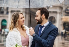 Мини свадьба в Милане