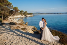 Свадебная фотосессия на Халкидики, Греция