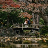 свадебная фотосессия в парке Хибия