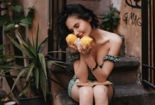 Фотосессия с лимонами