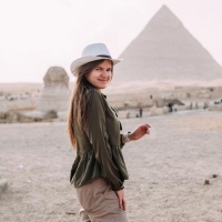 Фотосессия у пирамид | Анастасия Ильина | Египет