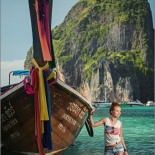 Фотосессия на Мая Бэй, где снимали фильм Пляж. Фотограф в Таиланде. Острова Пхи-Пхи.