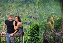 Фотосессия на Бали, джунгли Убуда. Наталья и Александр