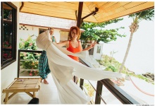 свадьба Иры и Игоря в Тайланде в эко-стиле)