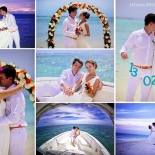 Свадьба на берегу Индийского океана.